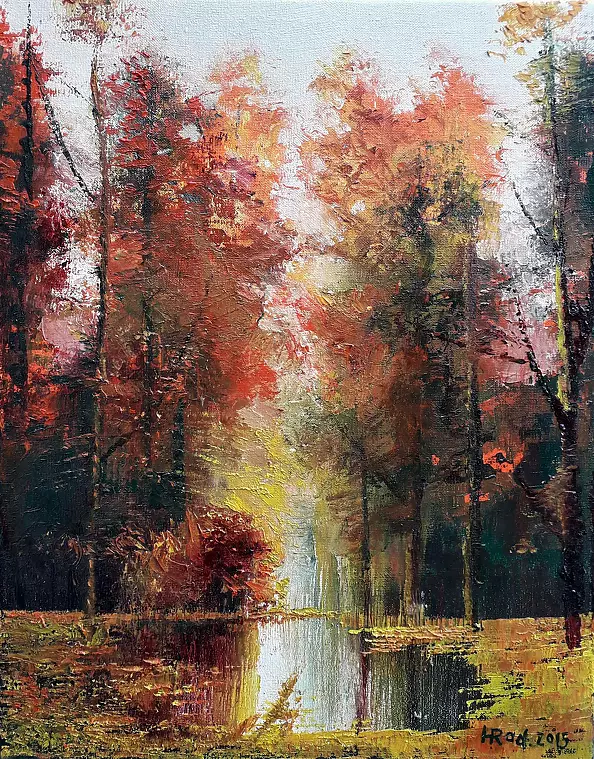 Henryk Radziszewski - Red autumn