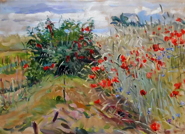 Dorota Goleniewska Szelągowska - Czerwona porzeczka  i maki