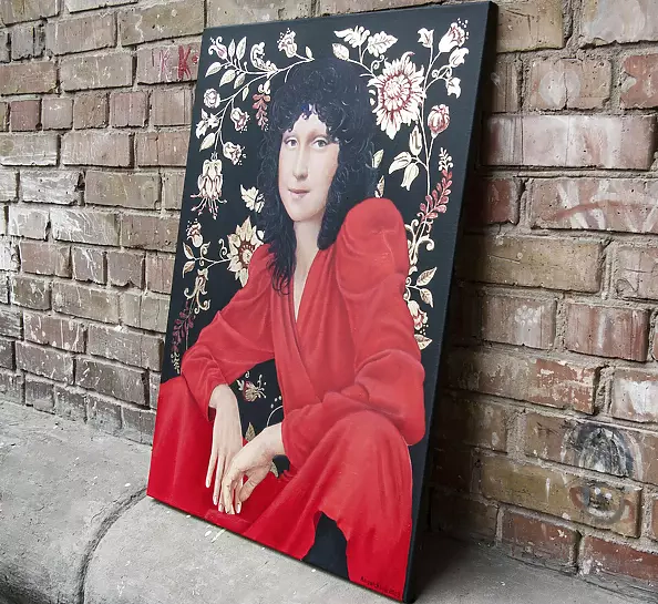 Nataliya Bagatskaya - Red dress