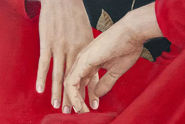 Nataliya Bagatskaya - Red dress