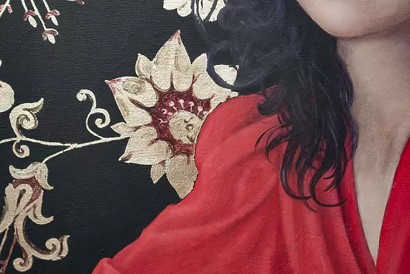 Nataliya Bagatskaya - Red dress