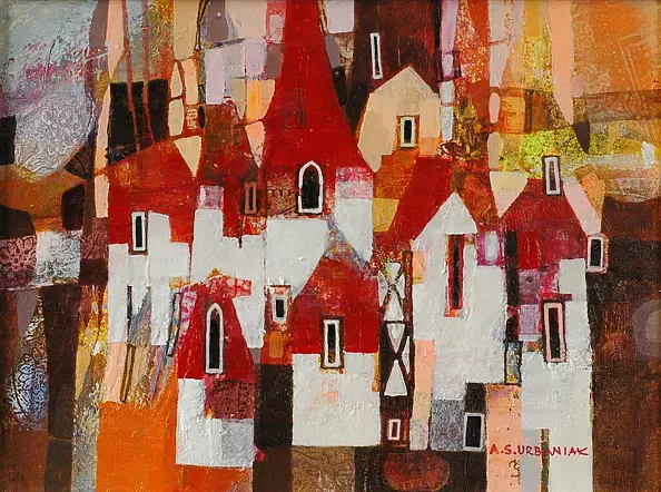 Alicja Słaboń Urbaniak - Czerwone Dachy