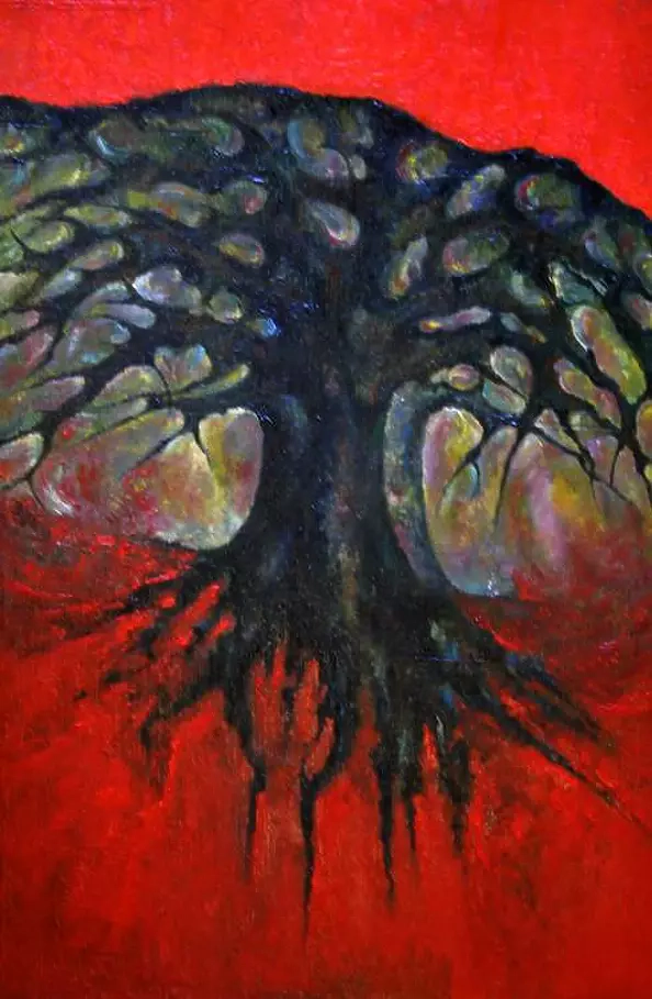 Wojtek Kowalski - red tree