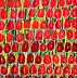 Edward Dwurnik - Tulipes rouges - PEINTURE À L'HUILE