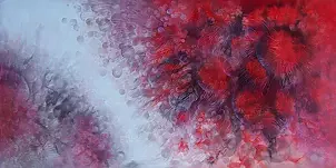 Mariola Świgulska - red asters