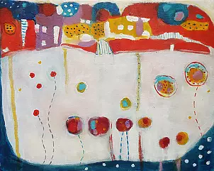 Marlena Rakoczy - red houses