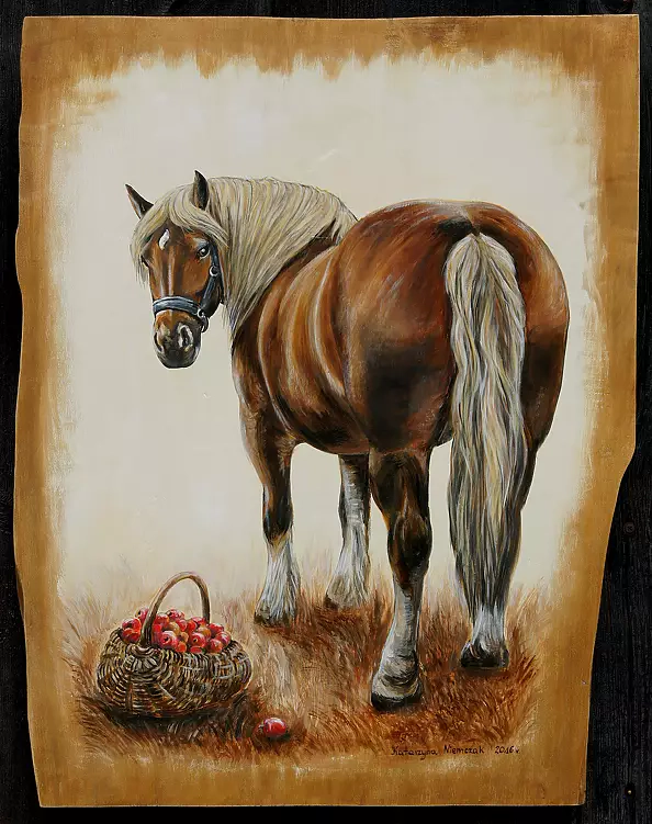 Katarzyna Niemczak - red apple