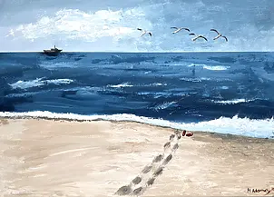 Monika Adamczyk - infradito rosse