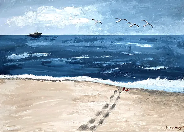 Monika Adamczyk - infradito rosse