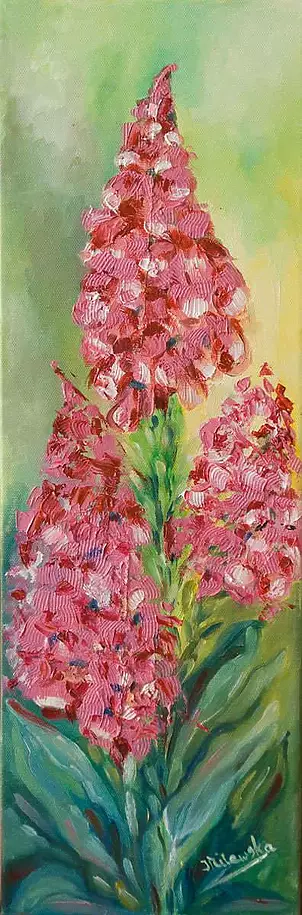 Ilona Milewska - Czerwone kwiaty
