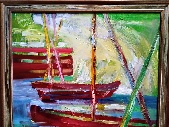 Anna Borcz - Czerwone łodzie