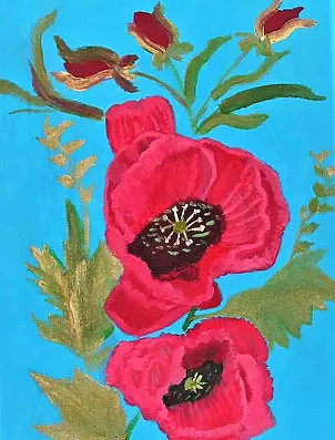  Katarzyna Rutkowska  - Red poppies