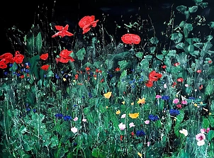 Magdalena Kielb - Red poppies