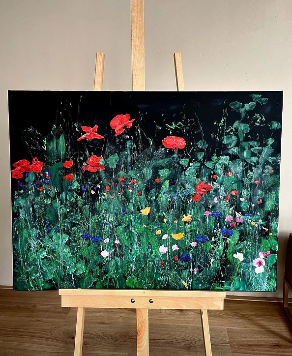 Magdalena Kielb - Czerwone maki