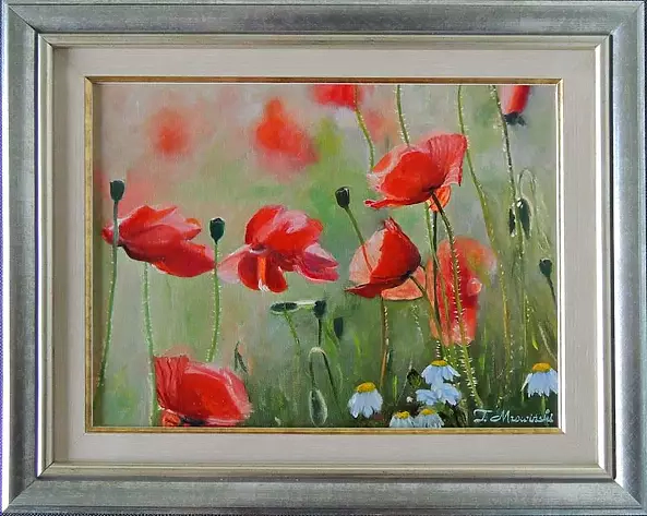 Tomasz Mrowiński - Czerwone maki na łące