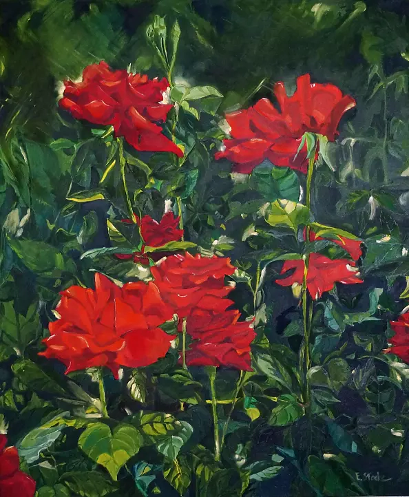 Ewa Słodzińska - Red roses