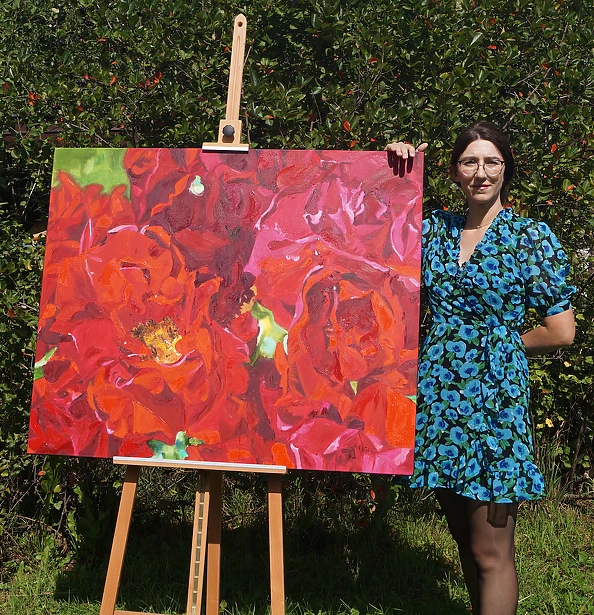 Ewa Słodzińska - Czerwone róże