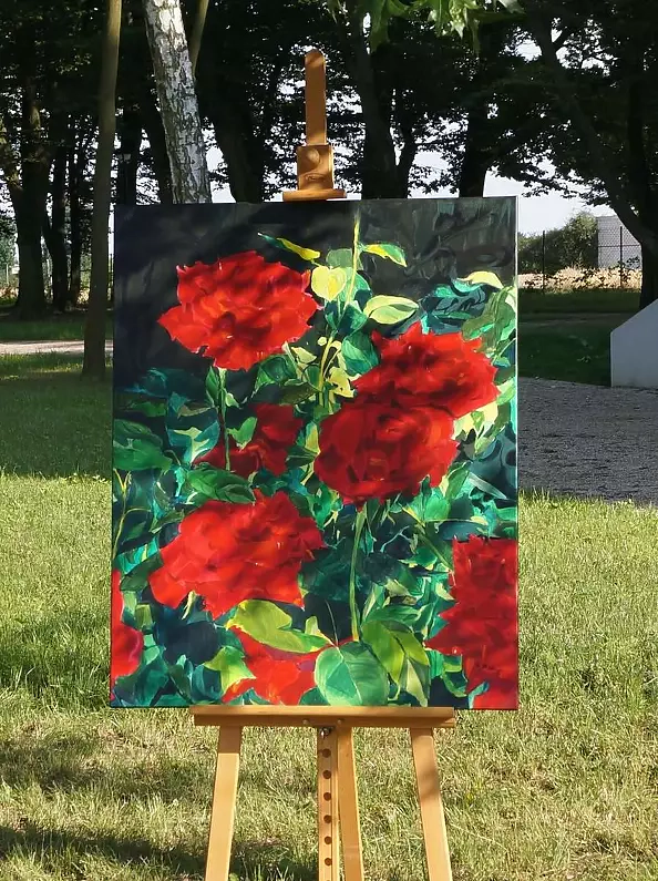 Ewa Słodzińska - Red roses
