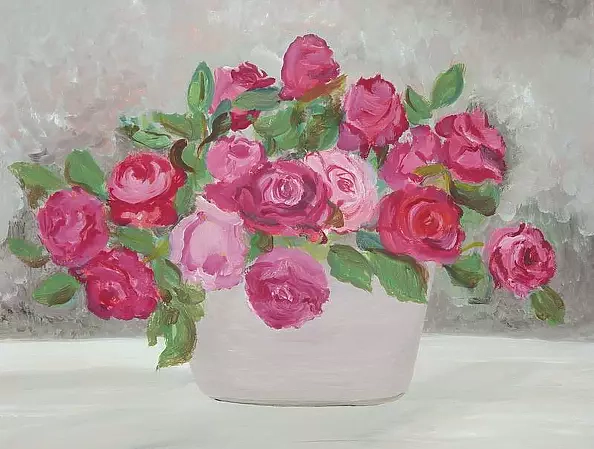 Jadwiga Rudnicka - Red roses