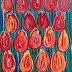 Edward Dwurnik - tulipani rossi