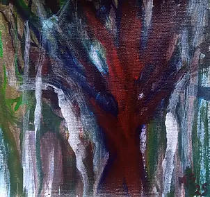 Marzena Salwowska - Red and white November