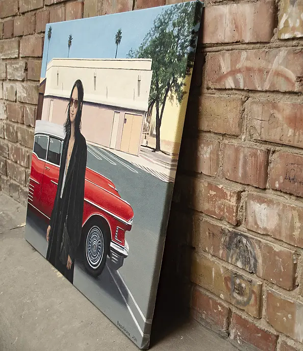 Nataliya Bagatskaya - Red Car