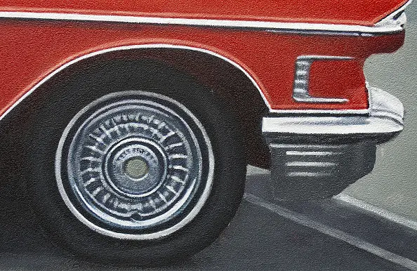 Nataliya Bagatskaya - Red Car