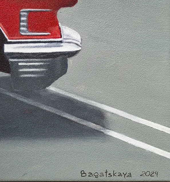 Nataliya Bagatskaya - Red Car