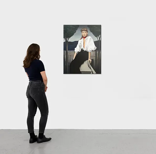 Nataliya Bagatskaya - Red Scarf