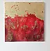 Monika Targiel - Czerwony abstrakcyjny pejzaż