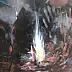 barbara Dybala, Red balloon 2, Oil painting - canvas, 60 x 80