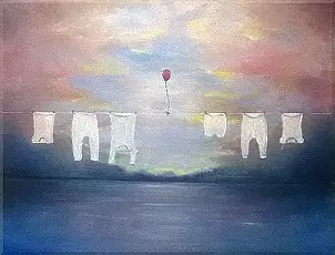Beata Jańdzio - The red balloon