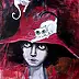 Adriana Laube - Czerwony kapelusz