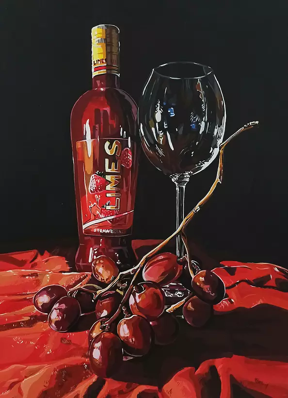 Kiryl Koneu - "Red Evening"