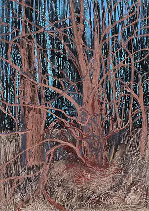   - Trees put to sleep by a red light