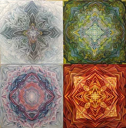 Paulina Szczepaniak - Four soul - quadriptych