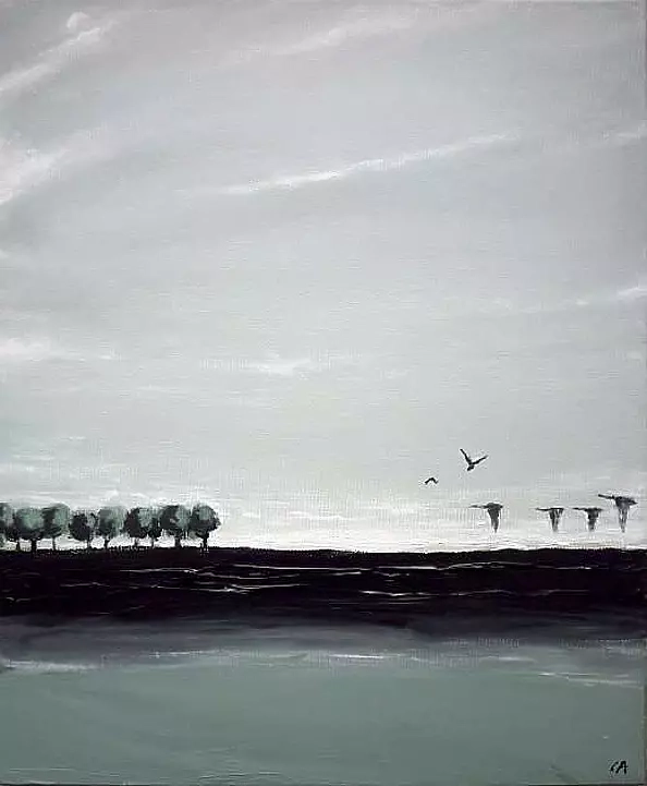 Andrzej Cybura - Cztery dzikie gęsi