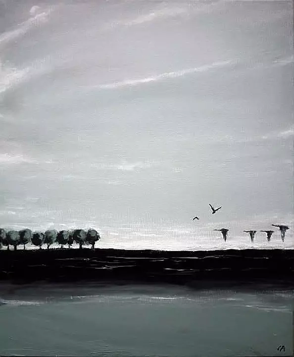 Andrzej Cybura - Cztery dzikie gęsi