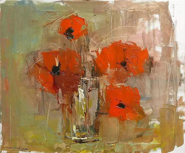 Krzysztof Tracz - Four poppies