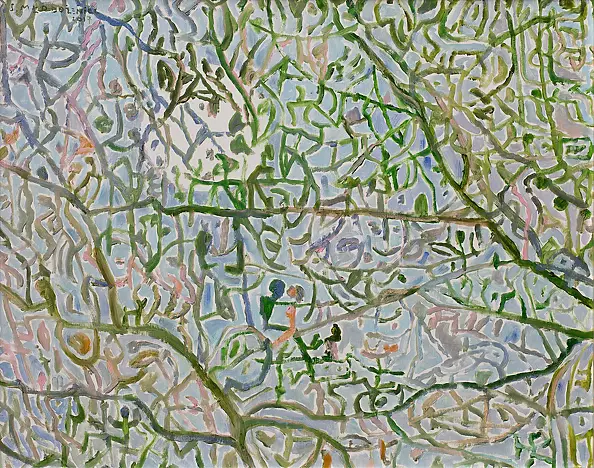 Stanisław Młodożeniec - Quattro stagioni - polittico 4x 72x90 cm