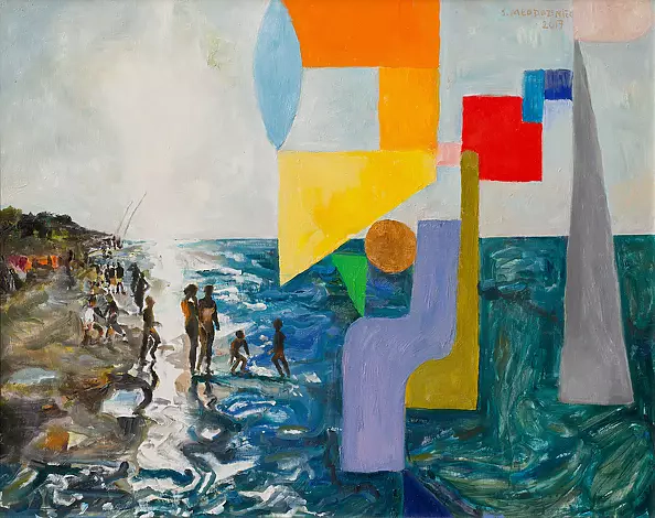 Stanisław Młodożeniec - Quattro stagioni - polittico 4x 72x90 cm