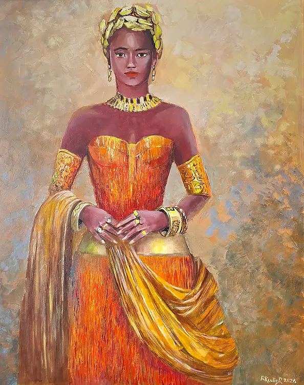 Renata Kulig Radziszewska, DIVA-Alta Roma, Oil painting - canvas, 73 x 92