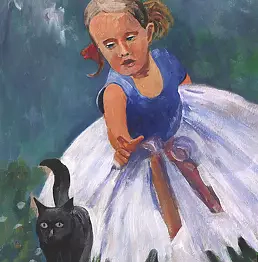 Joanna Małoszczyk - DZIEWCZYNKA Z PODWÓRKA - Ania i kot