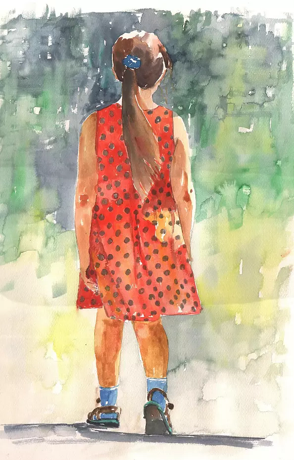 Joanna Małoszczyk - GIRL WITH PODWÓRKA, walk