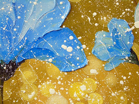 Olha Darchuk - Daisies in the field