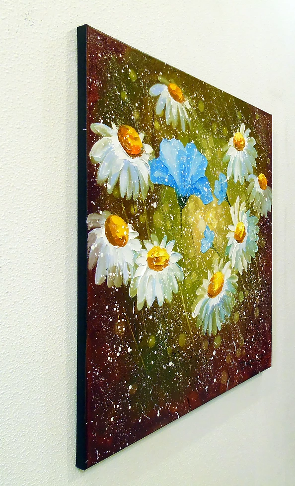 Olha Darchuk - Daisies in the field