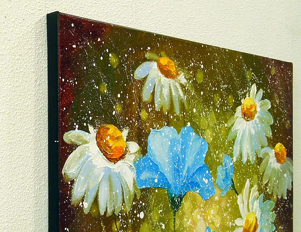 Olha Darchuk - Daisies in the field