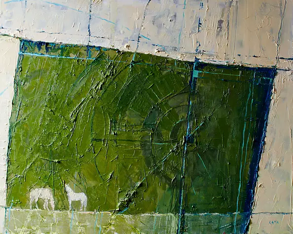 Anna Holewińska Żakowska - Dają się objąć spokojem trawy