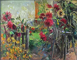 Dorota Goleniewska Szelągowska - dahlias
