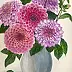 Ewa Zakrzewska - Dahlias in a vase